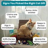 Signs you picked the right cat gift